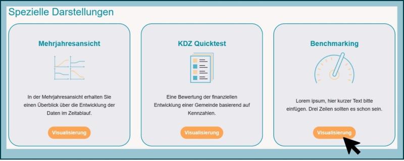 Die Navigation zum neuen Tool Die Navigation zum neuen Tool